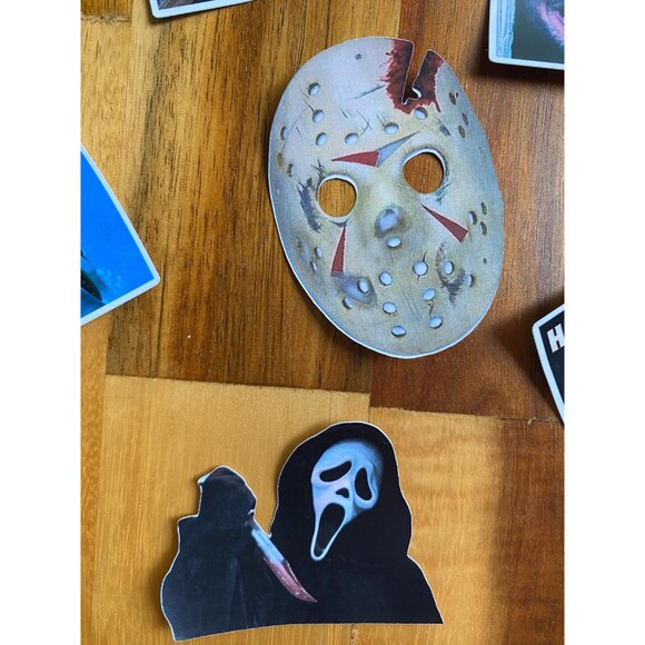 Horror Movie Sticker Set of 11 Scary Movie Stickers Waterproof for Bottles - Picture 2 of 6